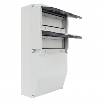 Preview: Stromverteiler Leergehäuse IP65 - 26 Module